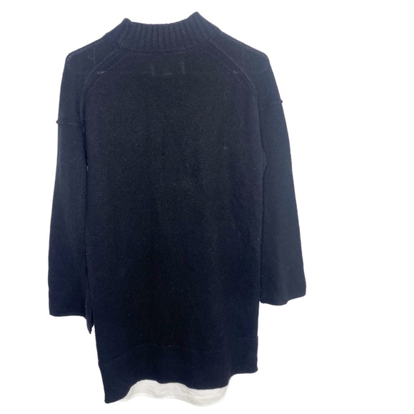 Brochu Walker wool cashmere black sweater size XS - Picture 6 of 6